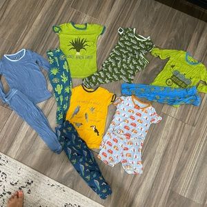 Bundle of 6 pairs of 3T Kickee Pants pajamas